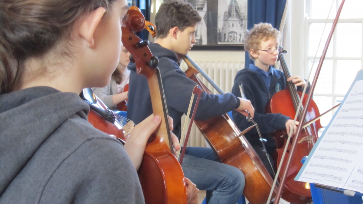 YMC Junior Orchestra conducted by Nigel Goldberg