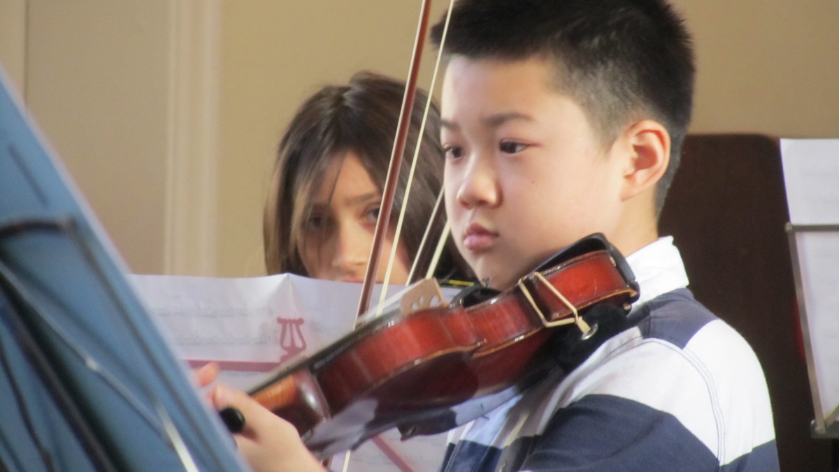 YMC Junior Orchestra conducted by Nigel Goldberg